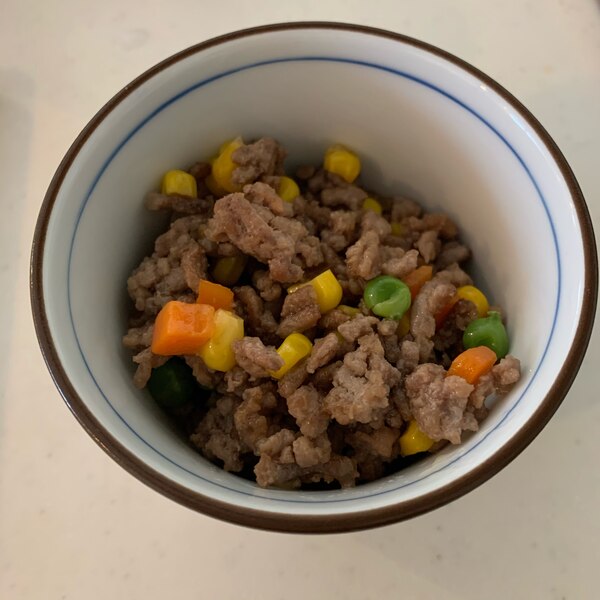 子供が大好き ミックスベジそぼろ レシピ 作り方 By Mama Shark 楽天レシピ 子供が大好き ミックスベジそぼろ レシピ 作り方 By Mama Shark 楽天レシピ