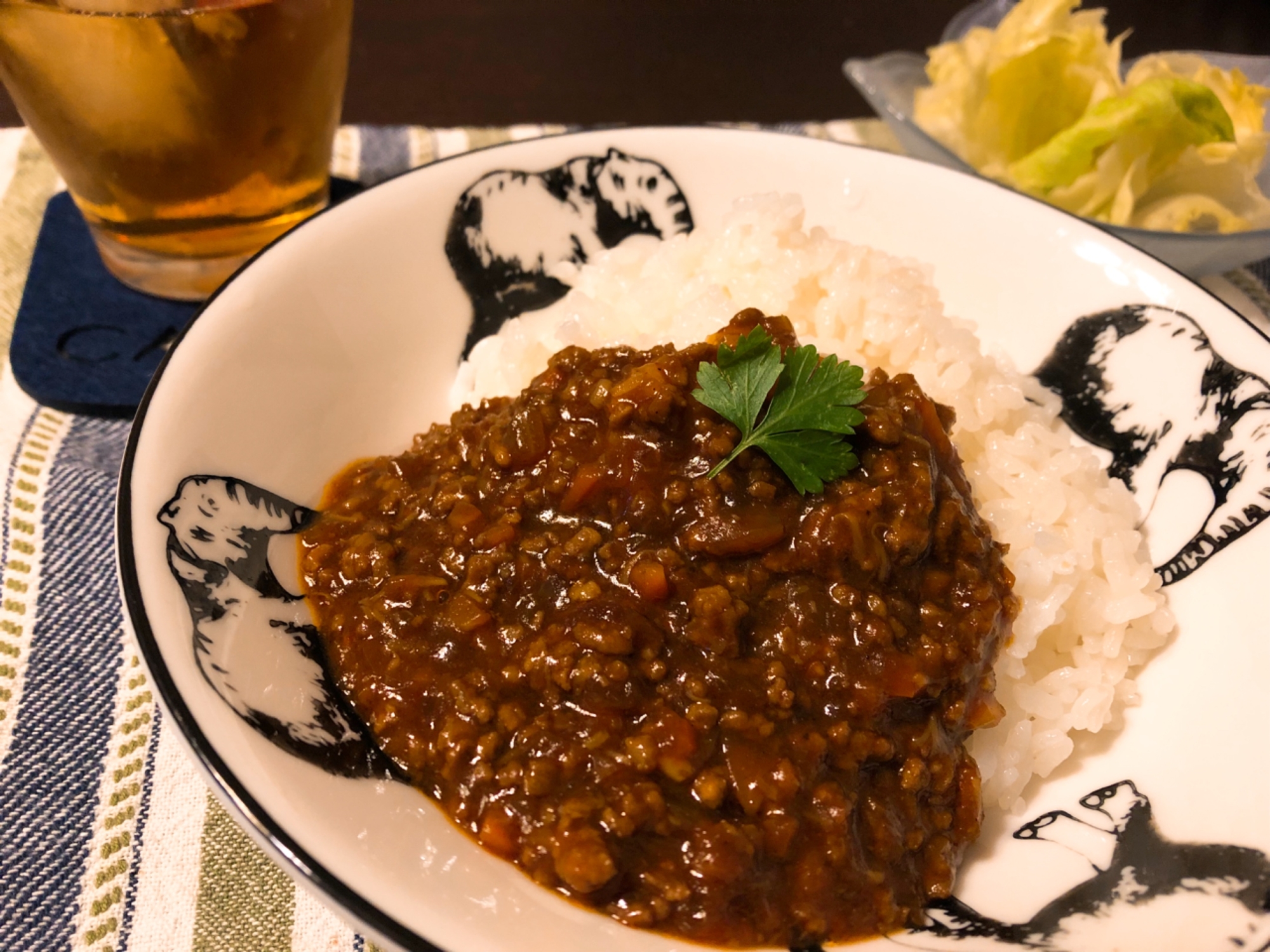 ずぼらたったんのドライカレー