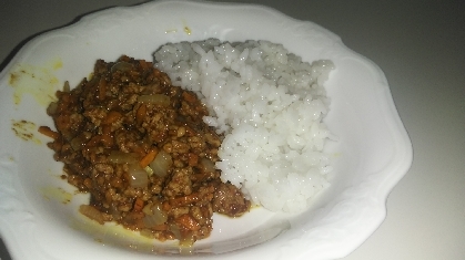 ドライカレー作りました♡美味しくできて満足です。