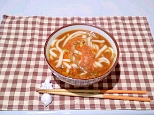 万能野菜炒めでカレーうどん☆