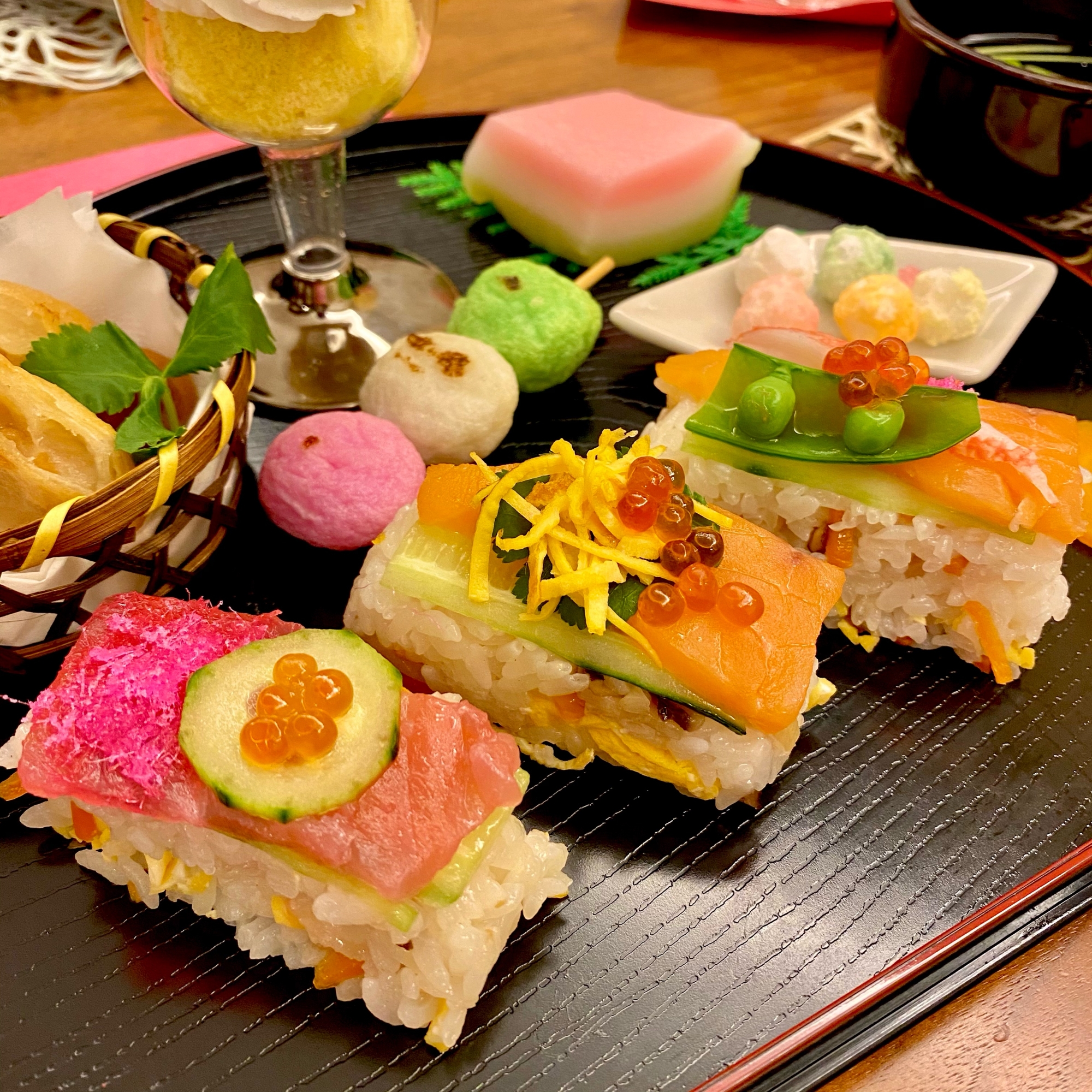 ひなまつり*押し寿司*パウンド型