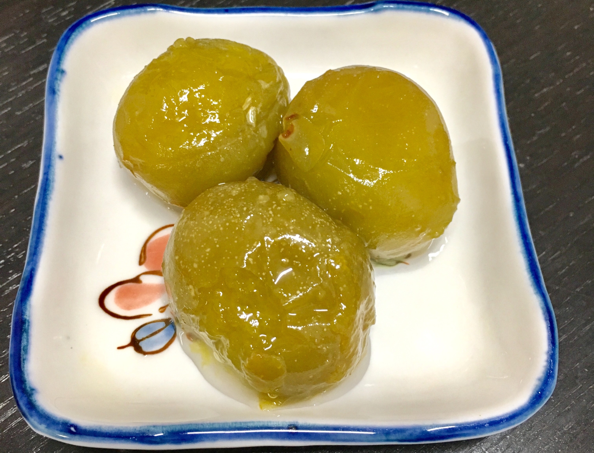 梅シロップからの*梅の甘露煮*