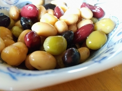 作り置きおかず✿ミックスビーンズのマリネ