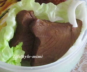 カツオの角煮 (角切りにはしていませんが)