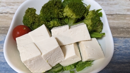 豆腐サラダ⭐️ごまどれ和え