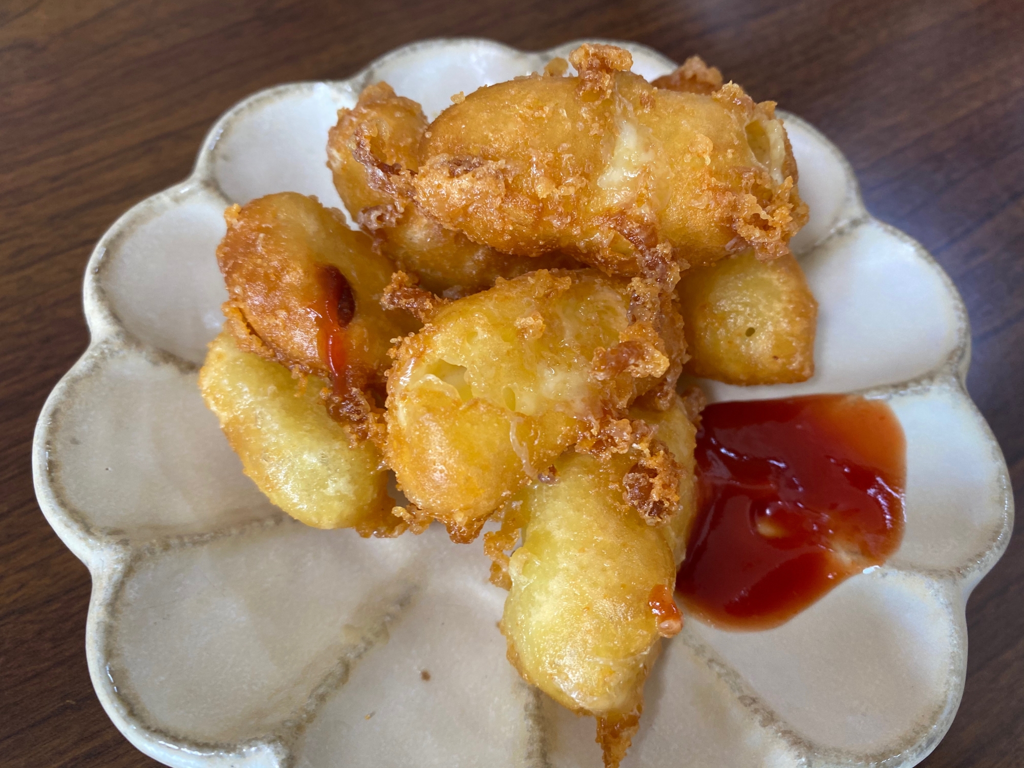 ホットケーキミックスでおつまみチーズ揚げ レシピ 作り方 By よんちゃんママ 楽天レシピ