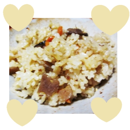 焼き鯖♪炊き込みご飯アレンジ