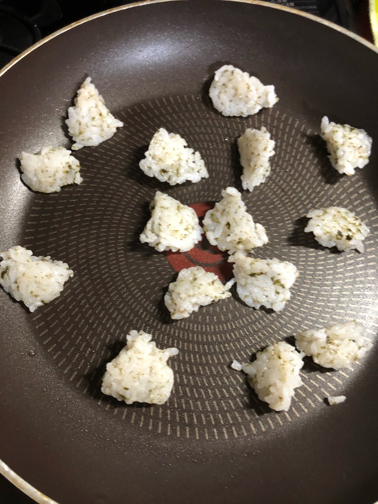 離乳食　海苔と胡麻のおやき