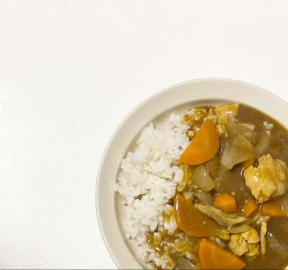 簡単☘️大根入りカレーライス☘️