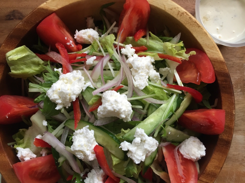 6種類の野菜とカッテージチーズのサラダ レシピ 作り方 By まかろん 楽天レシピ