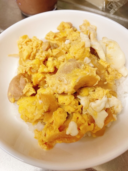 甘めで美味しい☆親子丼