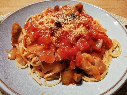 ナスも追加しましたが、とても美味しくできました！
ごちそうさまでした(^^)