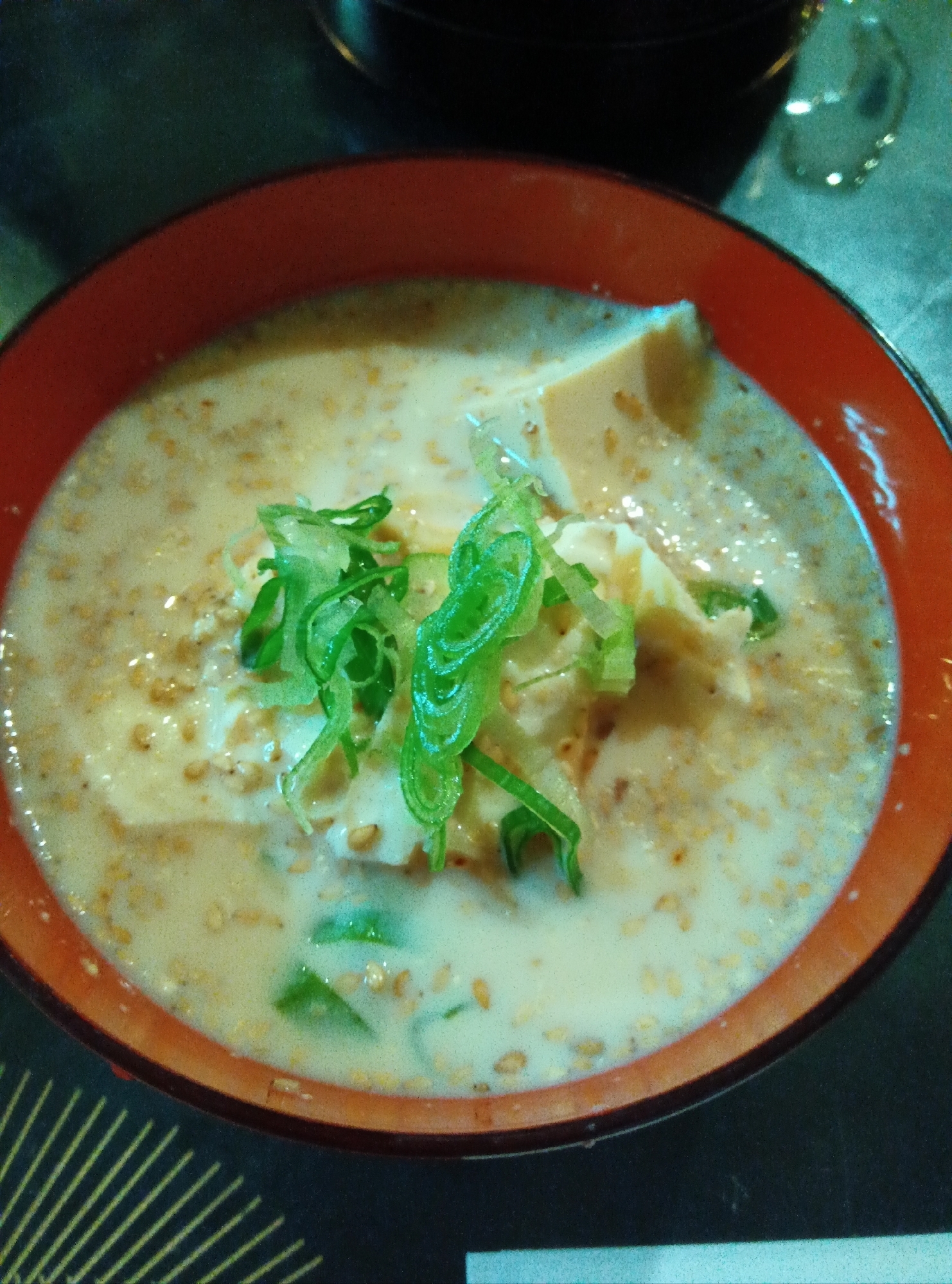 豆腐の豆乳 冷汁