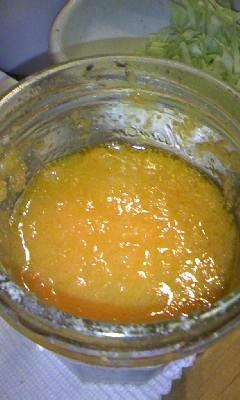 たっぷりかけてね にんじんドレッシング♪