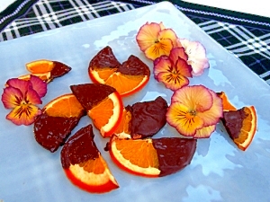 バレンタインデーに♪チョコオレンジ