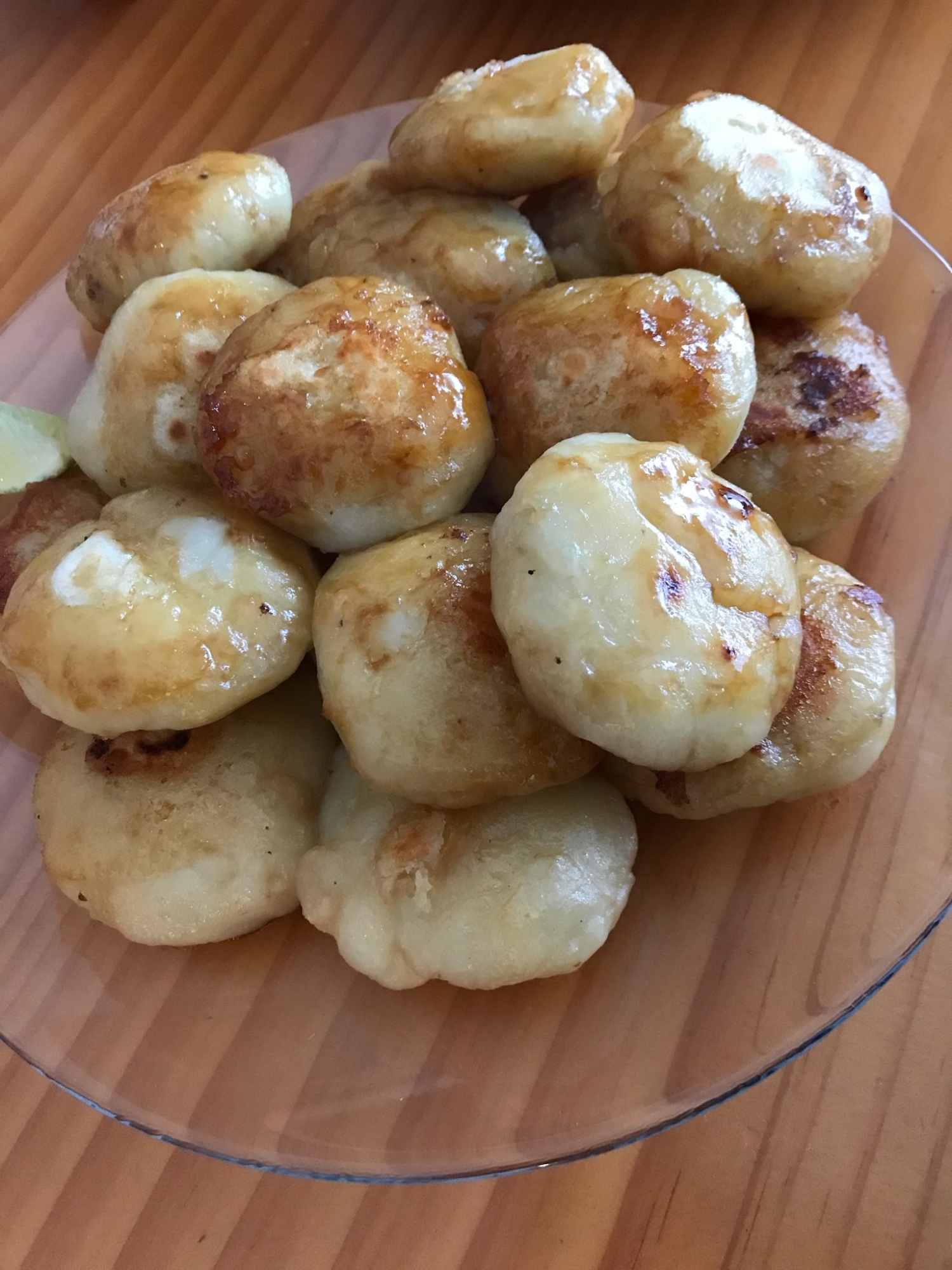 バター醤油味の芋もち