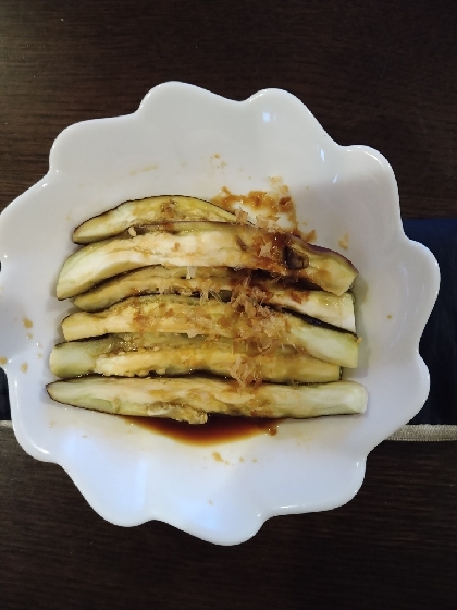 電子レンジでチンするだけ！トロトロ茄子