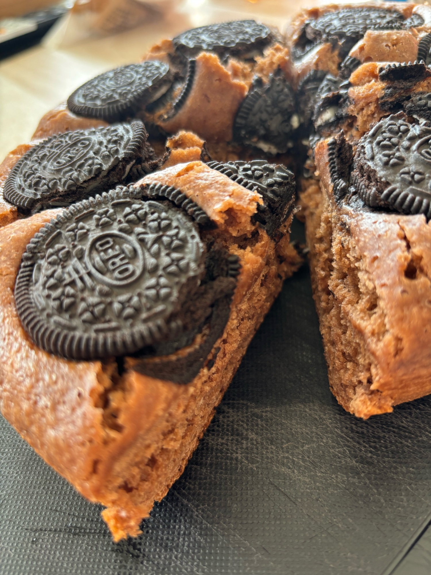 炊飯器でココアオレオケーキ（HM使用）