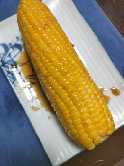 フライパンで簡単♫屋台の焼きとうもろこし