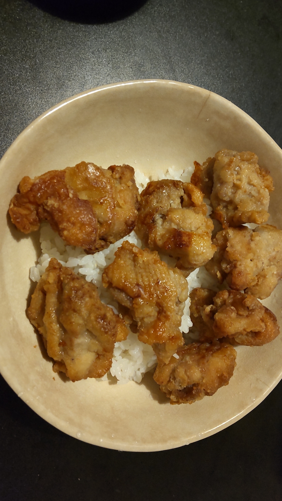 鶏唐揚げ丼