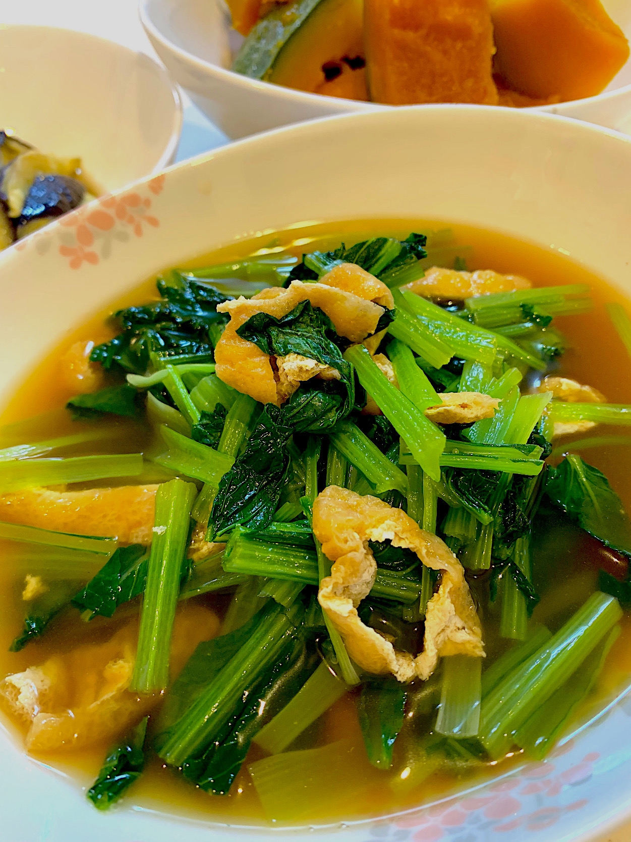 小松菜の煮浸し