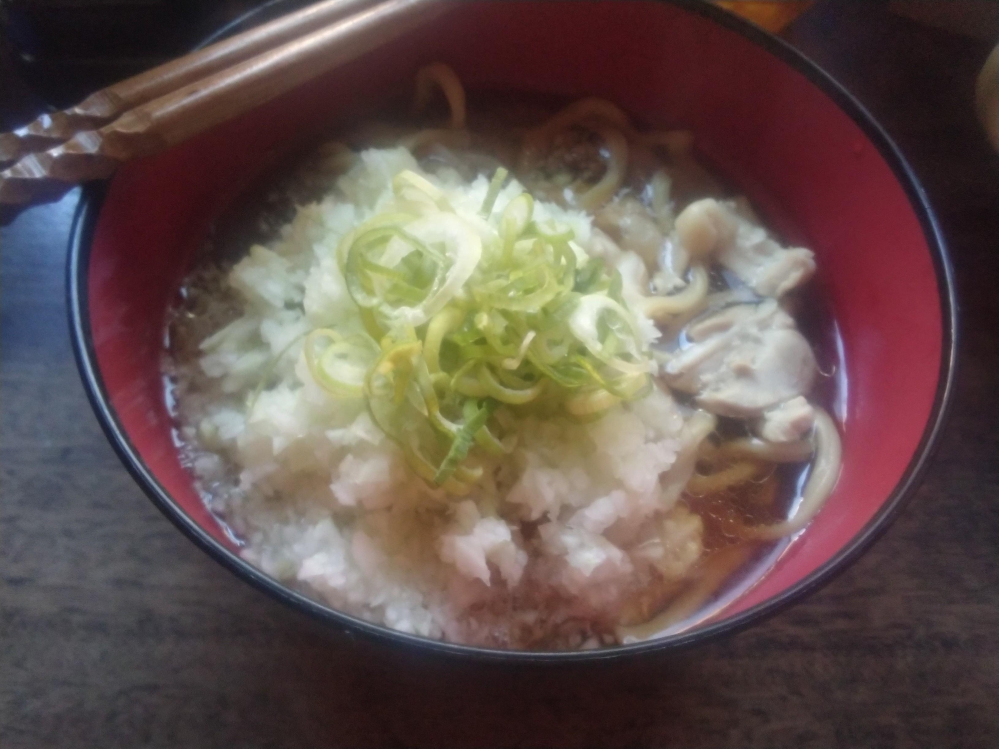 鶏おろし醤油ラーメン