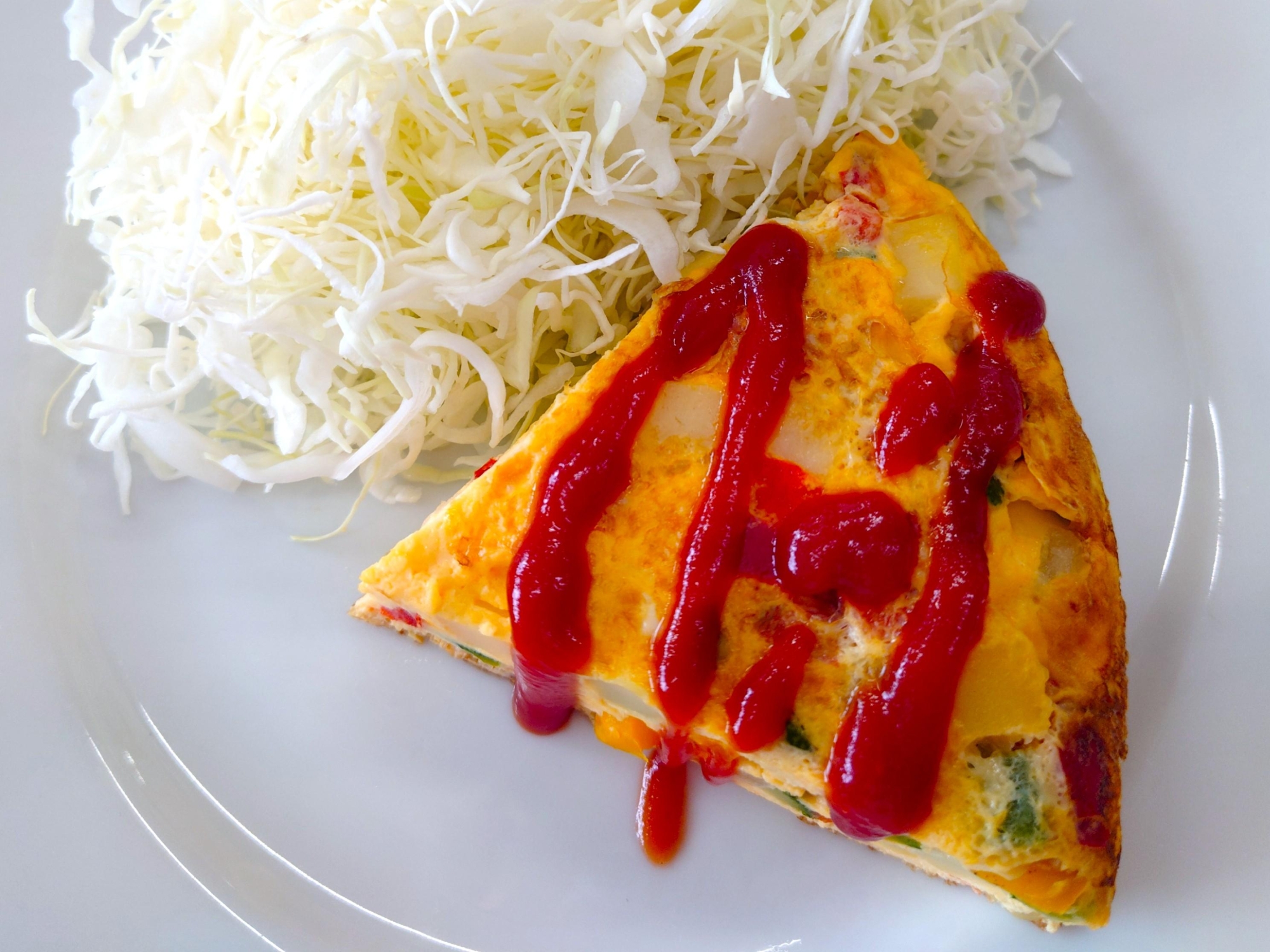 【減塩】スパニッシュオムレツ