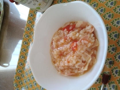 トマト缶で簡単！美味し〜い★トマトリゾット★