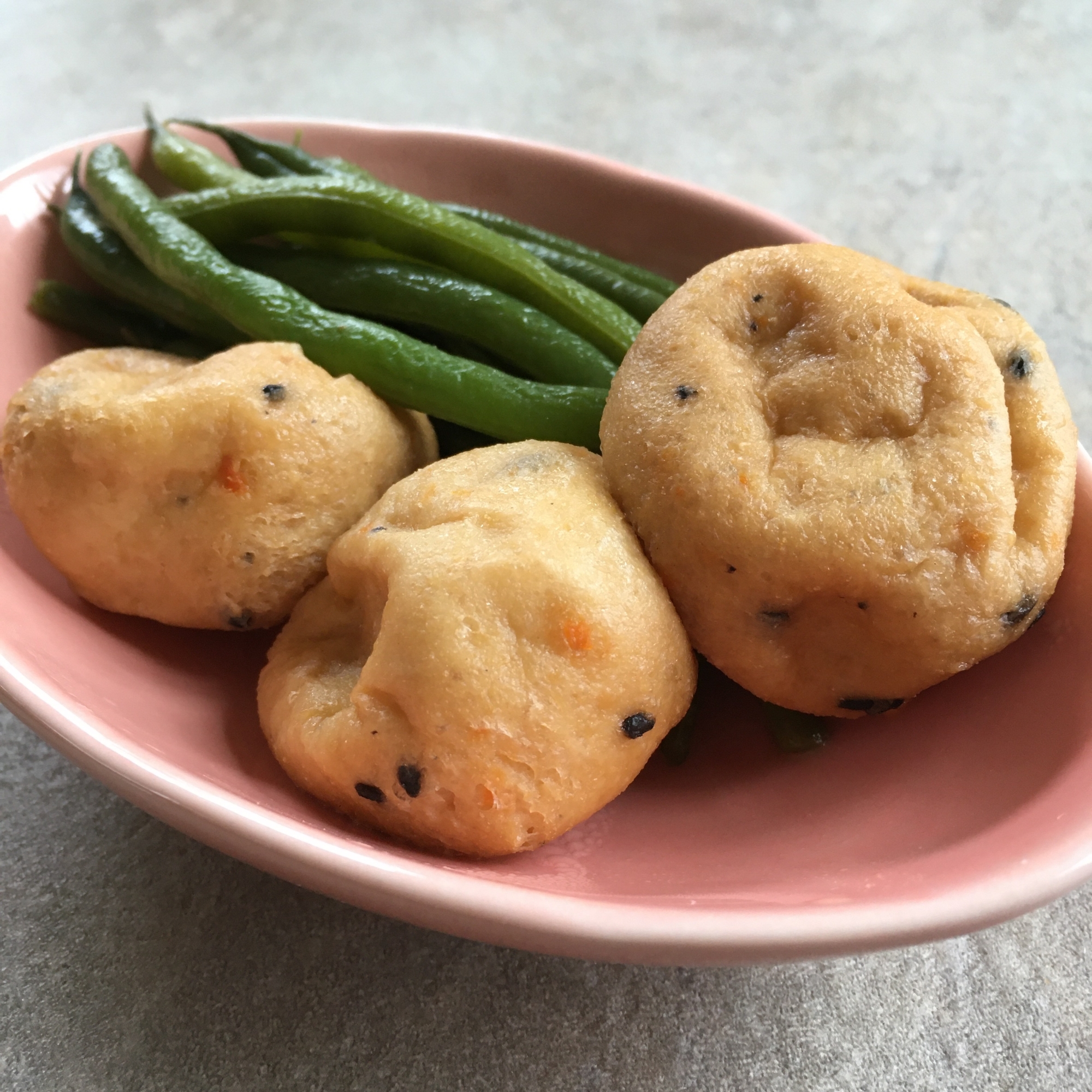 いんげんとがんもどきの煮物♪