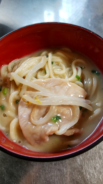 もやしとネギ♪ラーメン