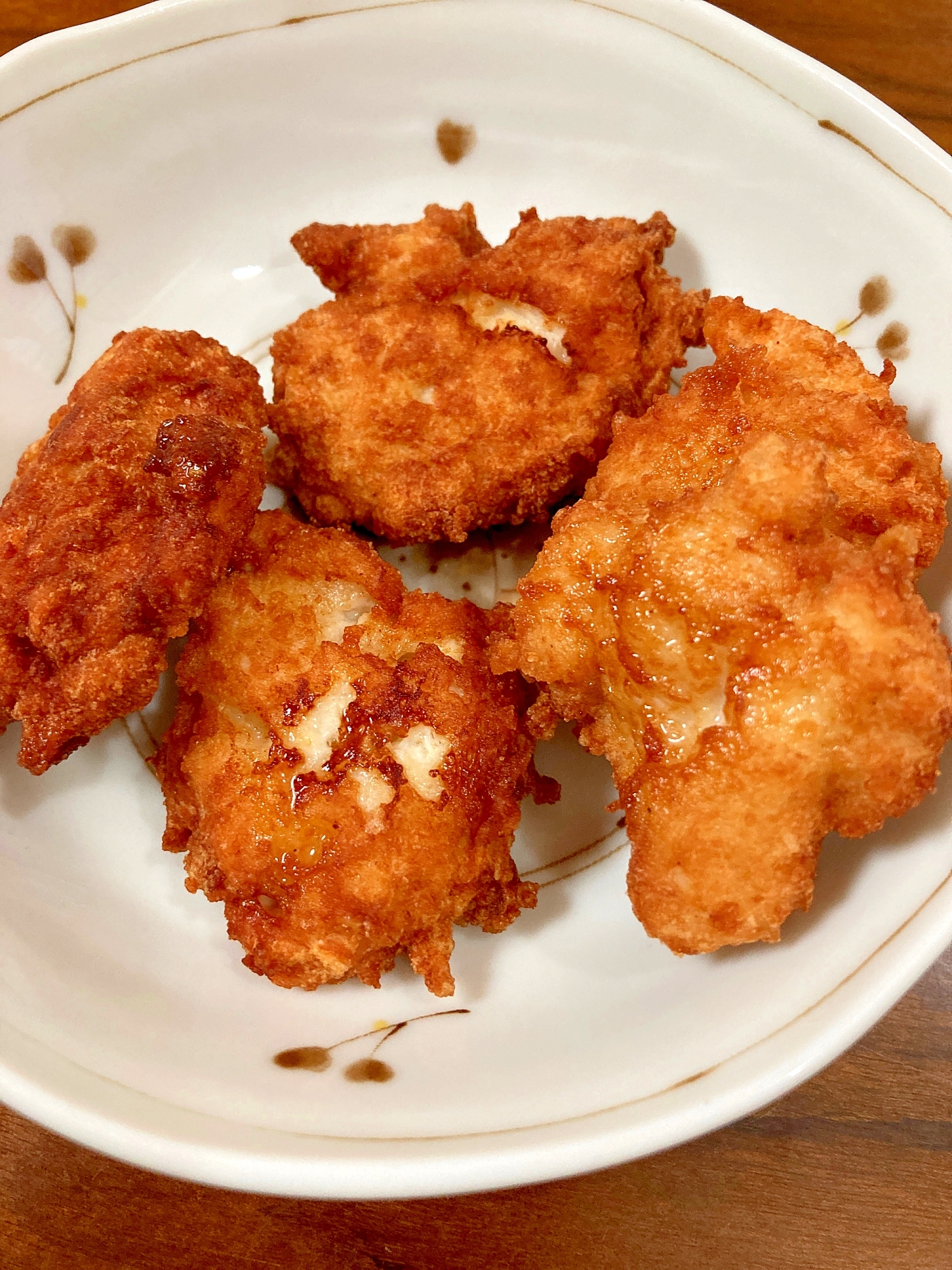 鶏肉で簡単ナゲット～ムネ肉使用