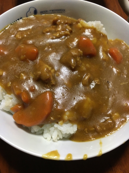 隠し味が決め手♪甘口カレーライス