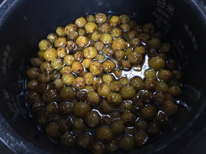 炊飯器で☆完熟梅の甘露煮