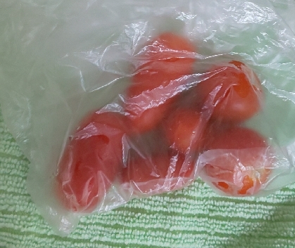 ミニトマト（プチトマト）冷凍保存✧˖°