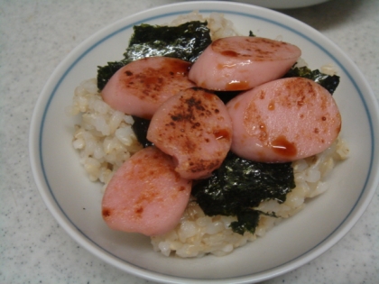 ウインナー丼