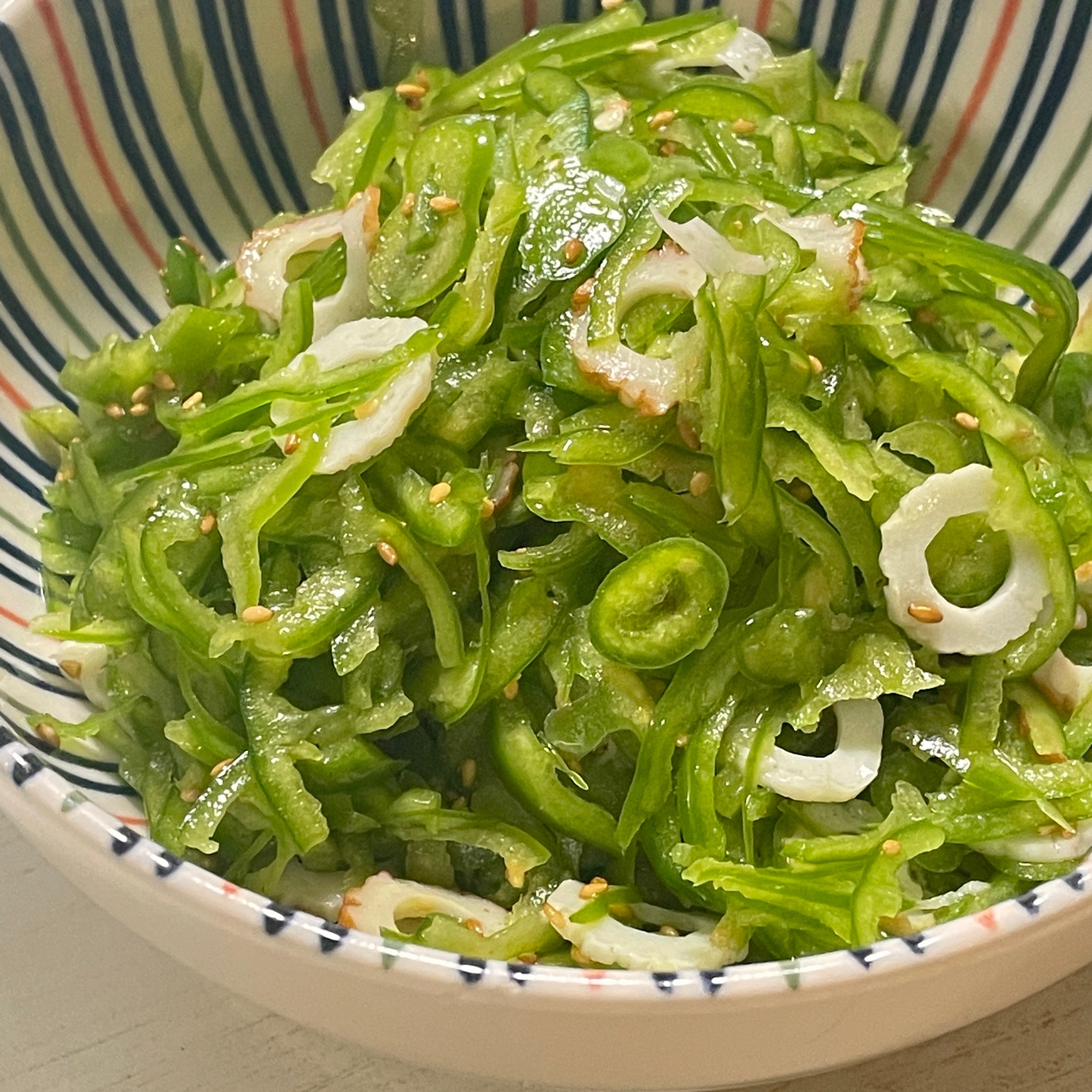 シンプルうまい!ちくわピーマン