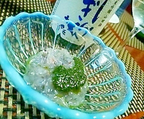 ワインにも日本酒にも どろめの大葉ジェノベーゼ レシピ 作り方 By 酔いどれんぬ 楽天レシピ