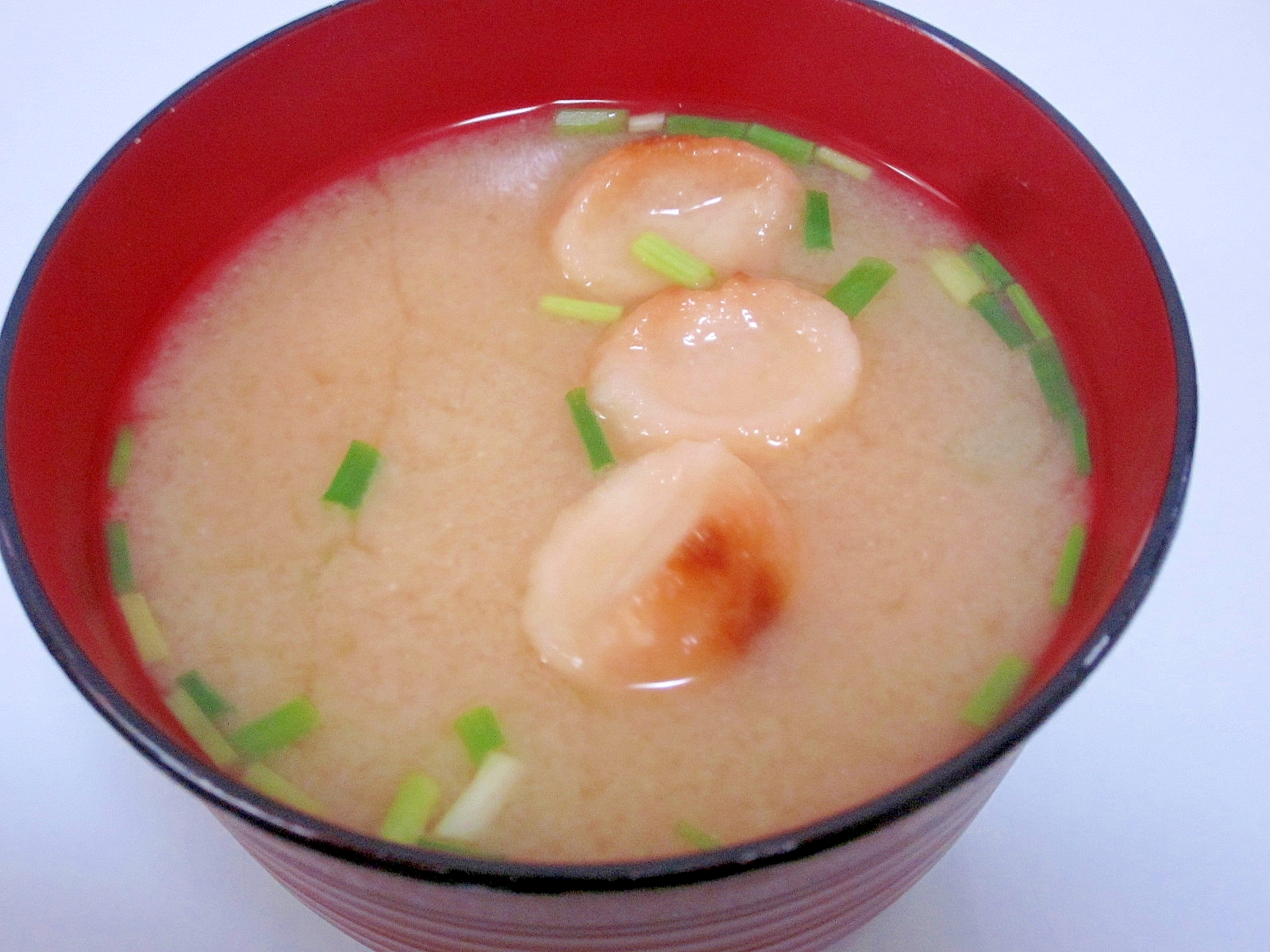 ふわふわもちもち食感が美味しい！小麦麩のお味噌汁