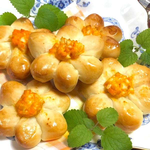 簡単なのに可愛い お花の形の卵パン レシピ 作り方 By 善ちゃん 楽天レシピ 簡単なのに可愛い お花の形の卵パン レシピ 作り方 By 善ちゃん 楽天レシピ