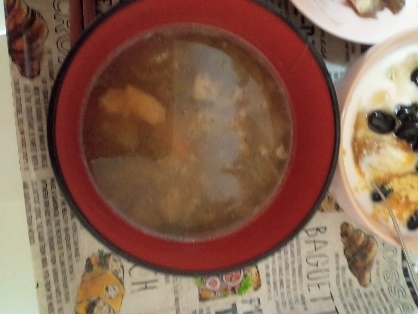 豚ばら肉のお雑煮