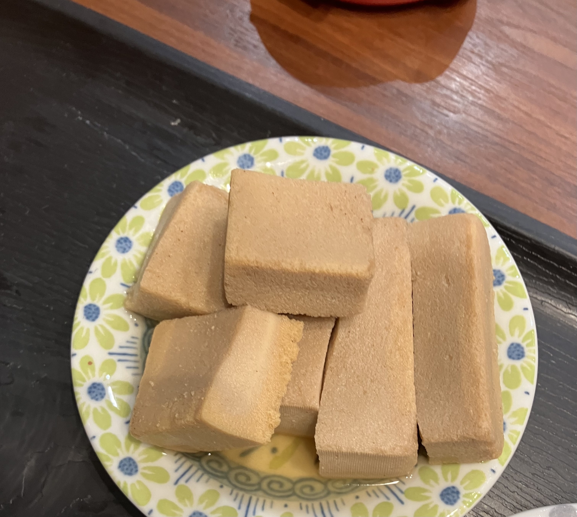 黒糖をつかった戻さない高野豆腐