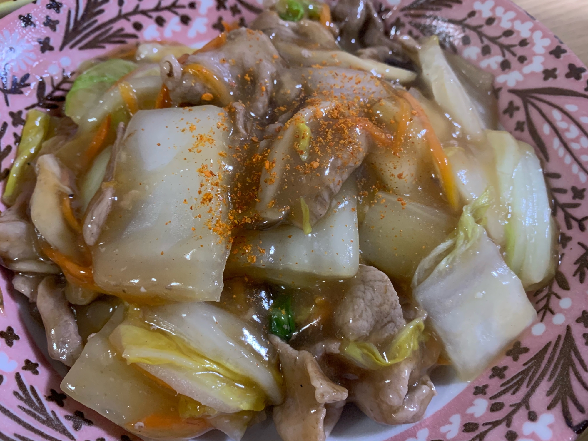白菜と豚肉のトロトロ炒め煮