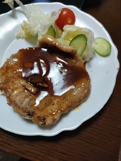 ソースがとても美味しいです