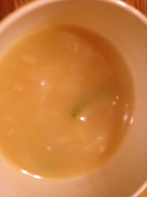 キャベツとズッキーニのトマト味噌クリームスープ