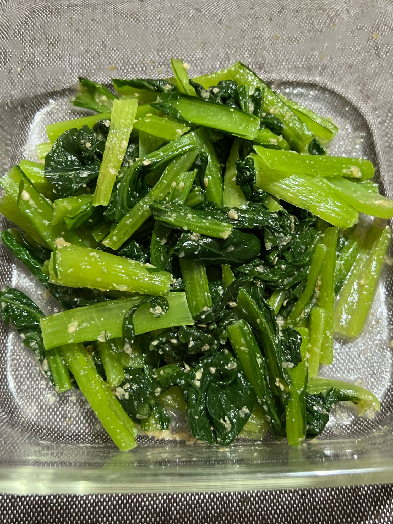 わさび風味♪小松菜のナムル