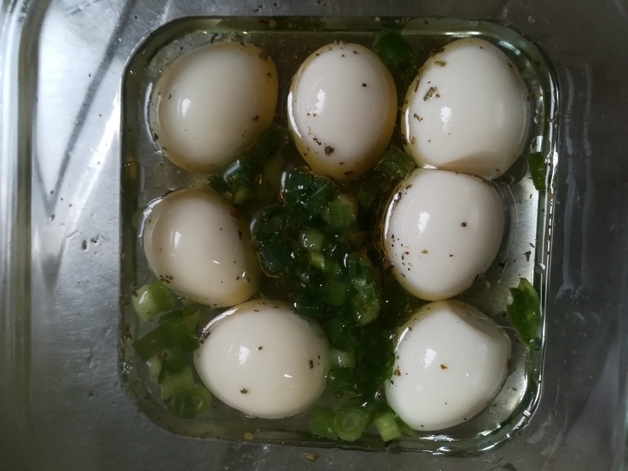 うずらの卵　中華風ピクルス