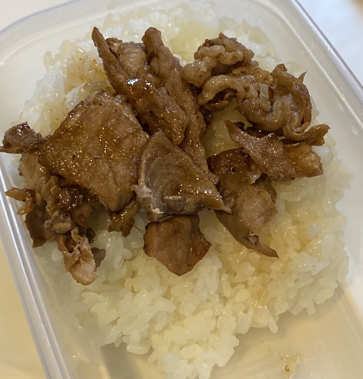 ♡:豚肉の甘辛炒め