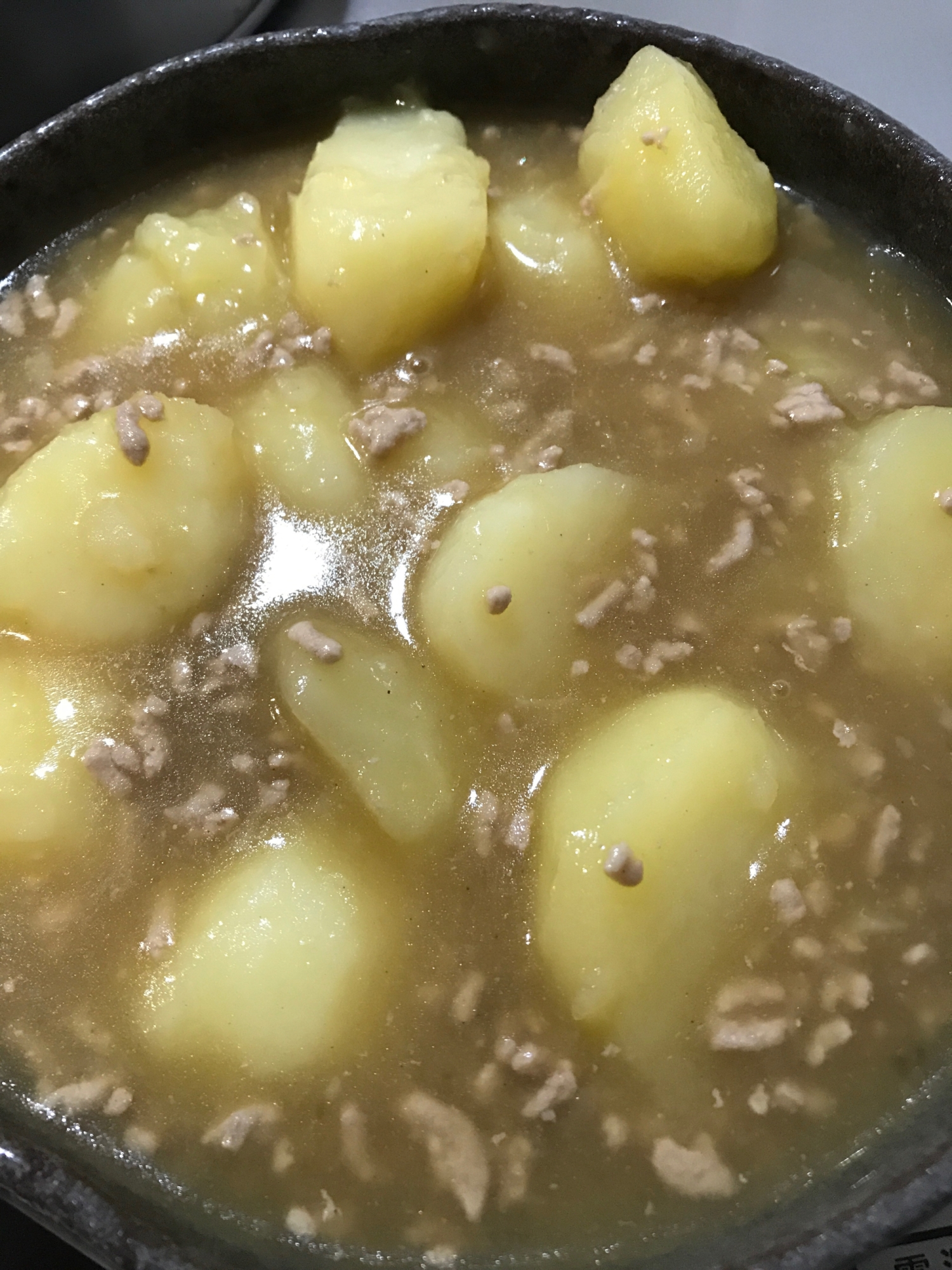 幼児食に！優しい味のジャガイモのそぼろ煮