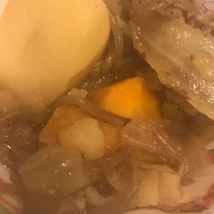 しっかり煮込んだ肉じゃが