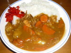 イカ丸ごとカレー